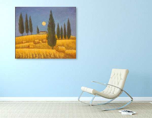 Idyllic Scene on the wall