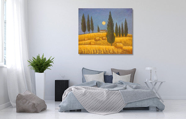 Idyllic Scene on the wall