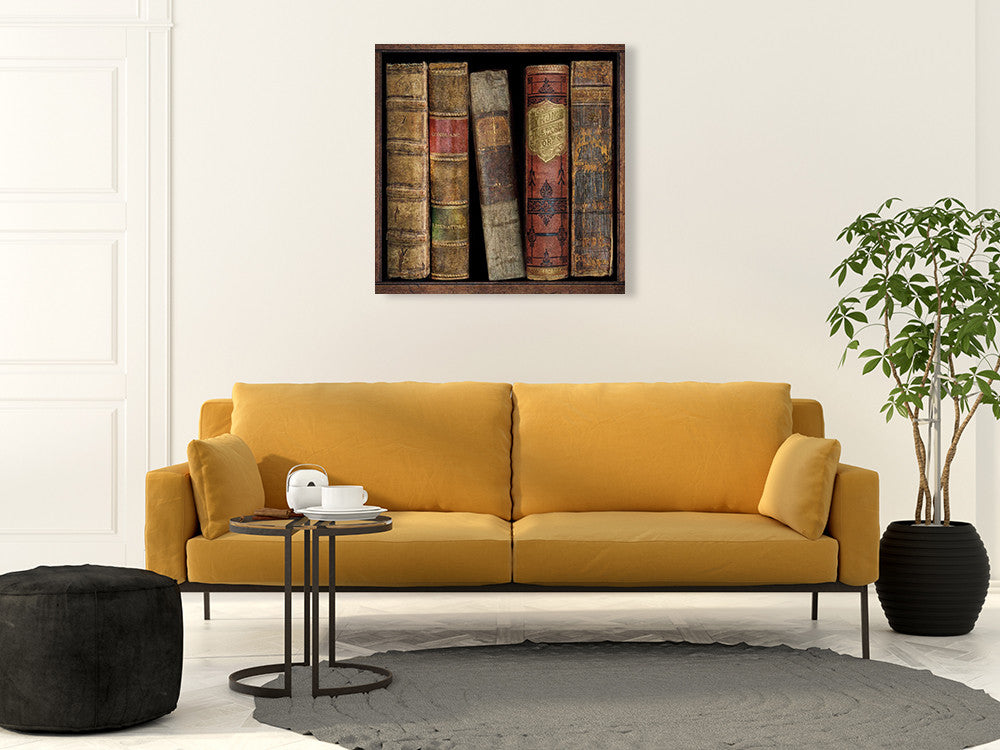 In The Library I Wall Art Print on the wall