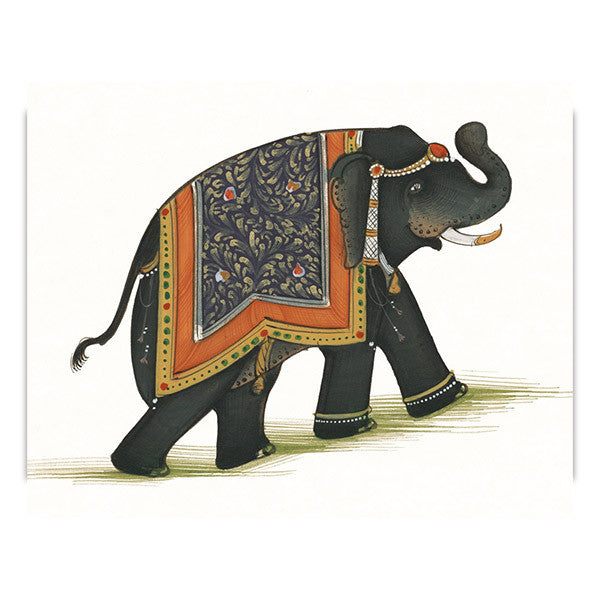 India Elephant I Wall Art Print