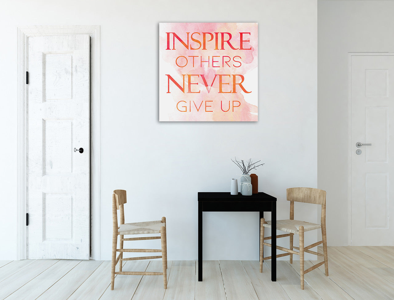 Inspire Others Wall Art Print on the wall