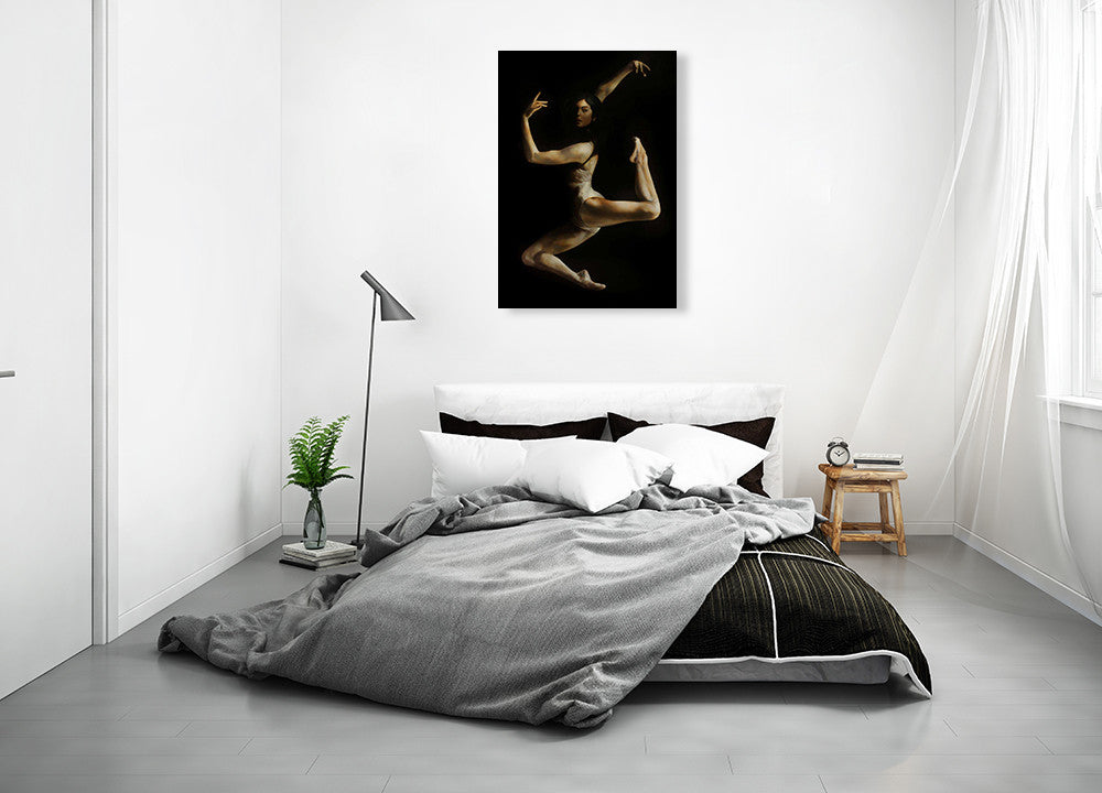 Into The Light Wall Art Print on the wall