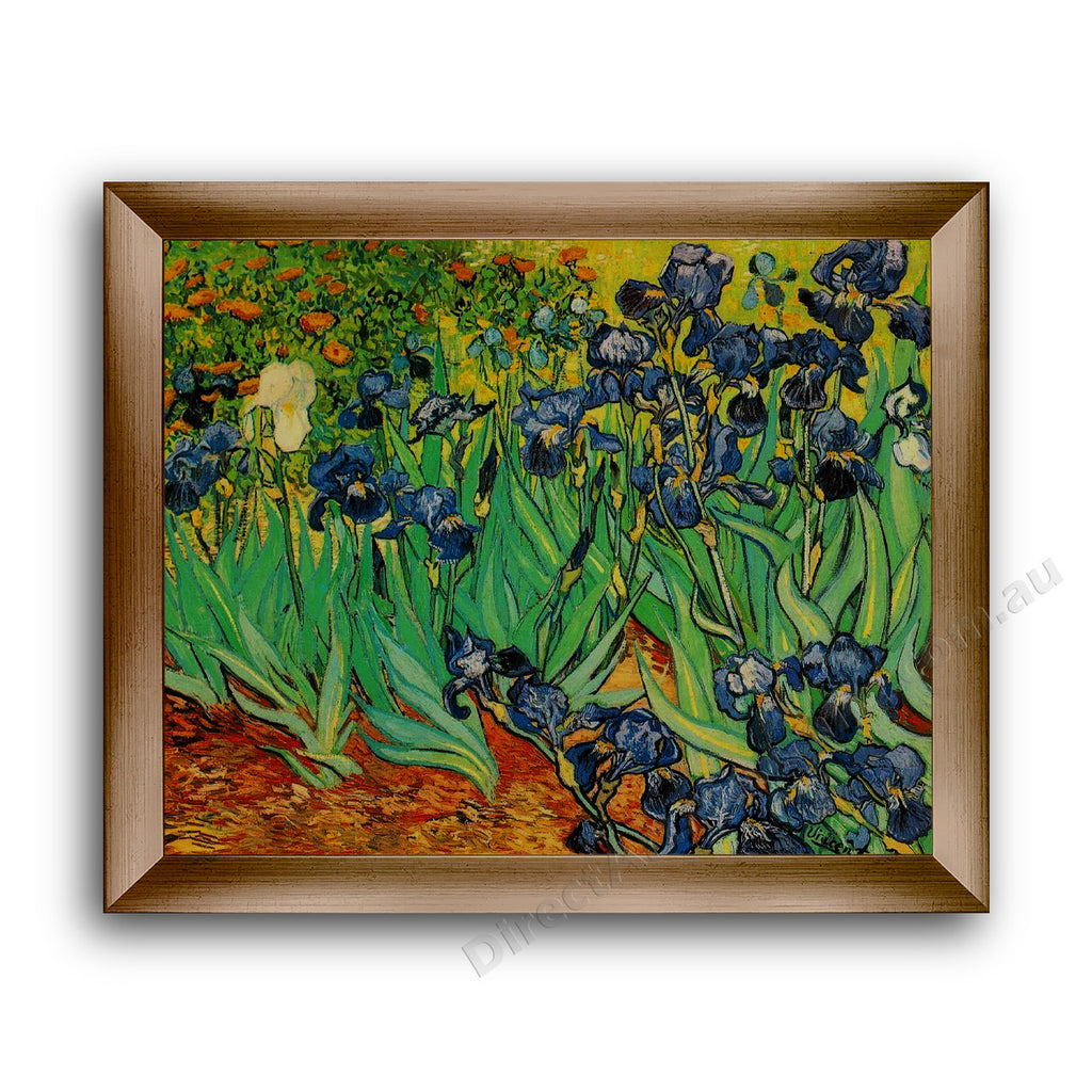 Modern Flat Gold Frame
