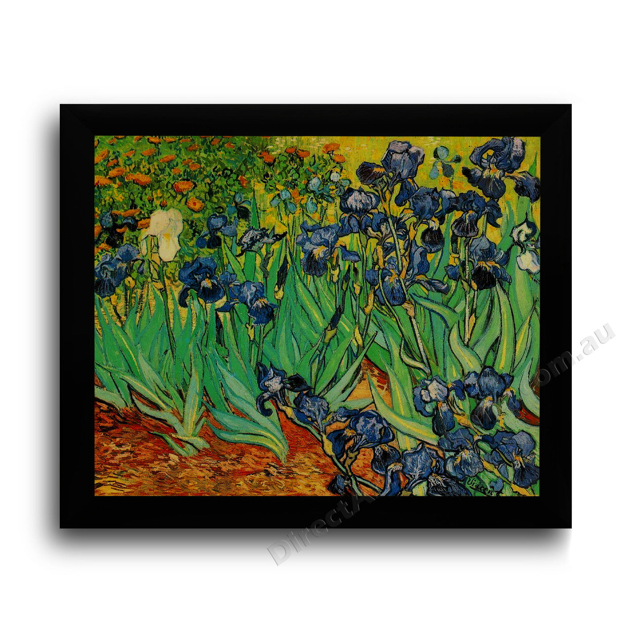 Modern Flat Black Frame