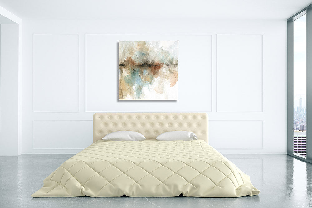 Island Mist I Wall Art Print on the wall