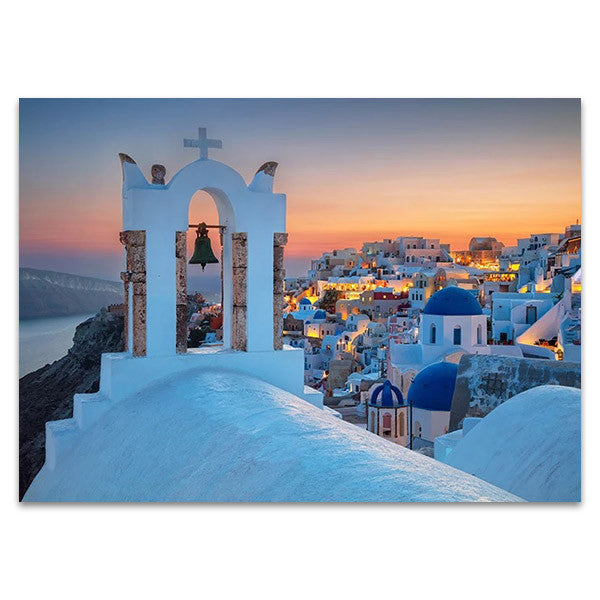 Island of Santorini Greece Wall Print