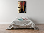 Japanese Lanterns Wall Art Print on the wall