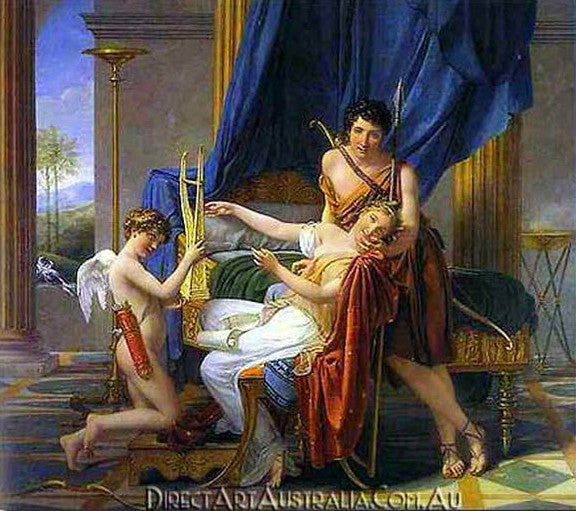 Jaques Louis David | Sappho and Phaon