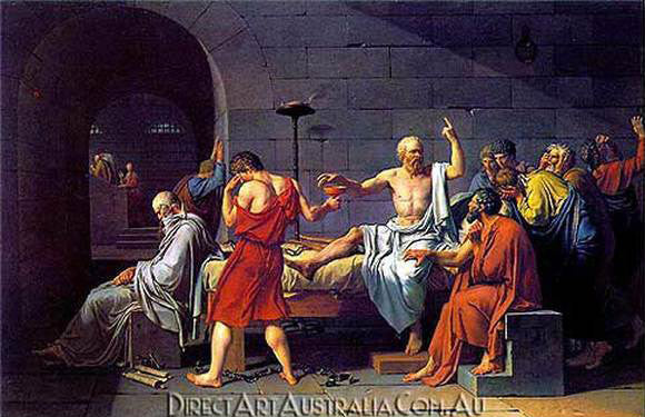 Jaques Louis David | The Death of Socrates