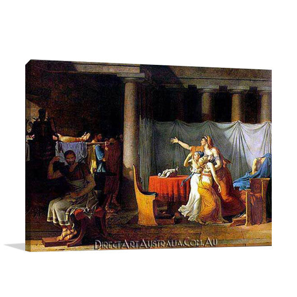 Jaques Louis David | The Lictors Bring to Brutus the Bodies of His Sons