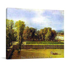 Jaques Louis David | View of the Garden of the Luxembourg Palace
