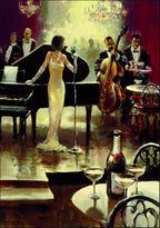 Jazz Band Wall Art Print