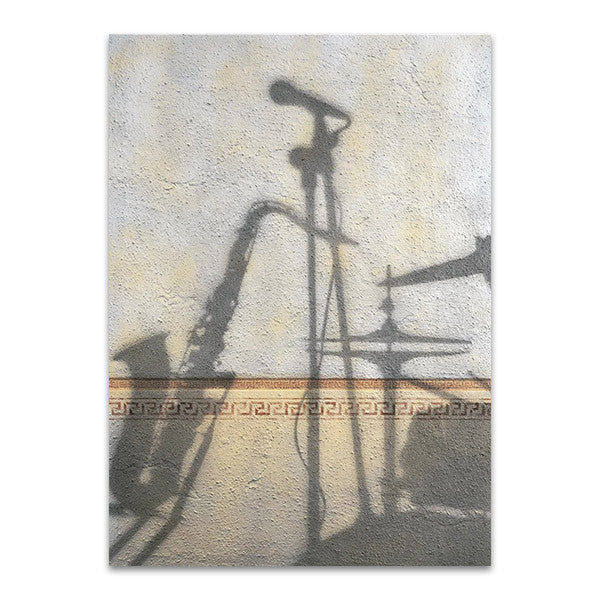 Jazz Instruments Wall Art Print