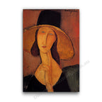 Jeanne Hebuterne in a Large Hat