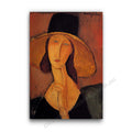 Jeanne Hebuterne in a Large Hat