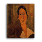 Modigliani | Jeanne Hebuterne with White Collar