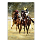 Jockey Horse Racing Wall Art Print