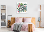 Jungle Love II Wall Art Print on the wall