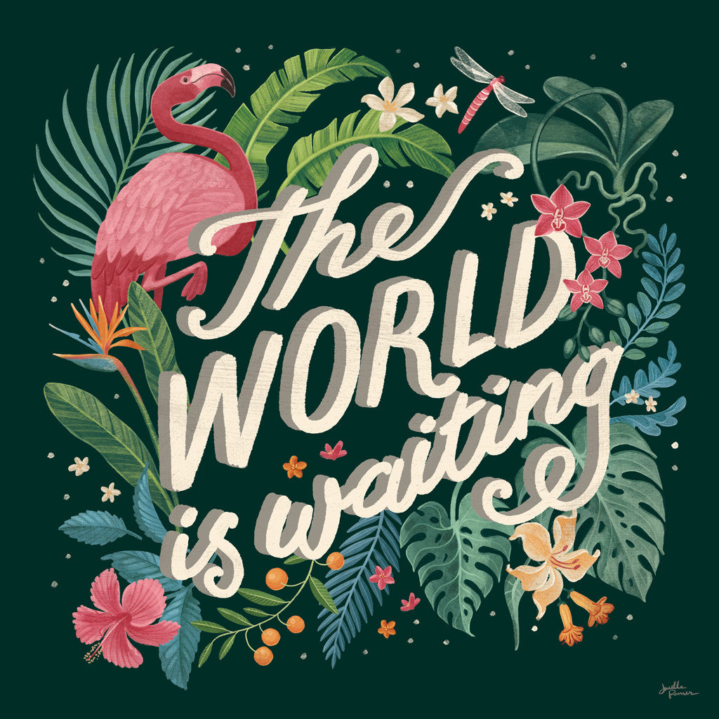 Jungle Love I Wall Art Print