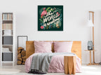 Jungle Love I Wall Art Print on the wall