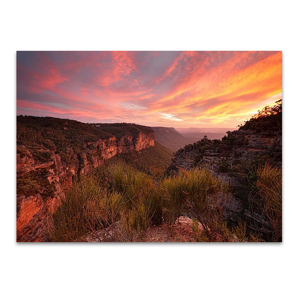 Katoomba Sunset Wall Art Print