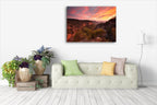 Katoomba Sunset Wall Art Print on the wall