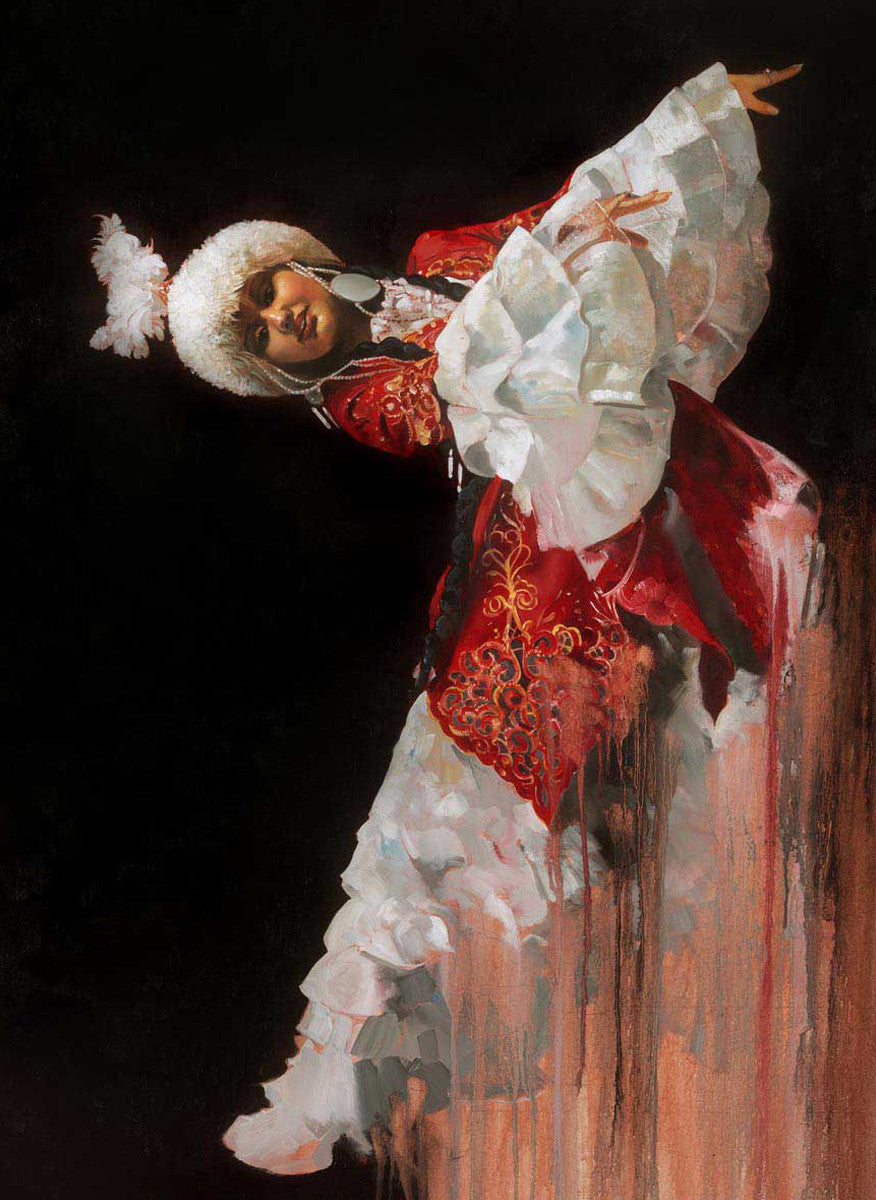 Kazak Dancer Wall Art Print