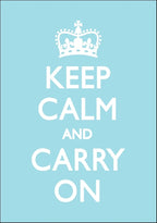 Keep Calm Wall Art Print