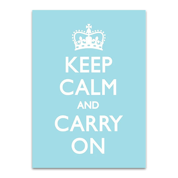 Keep Calm Wall Art Print