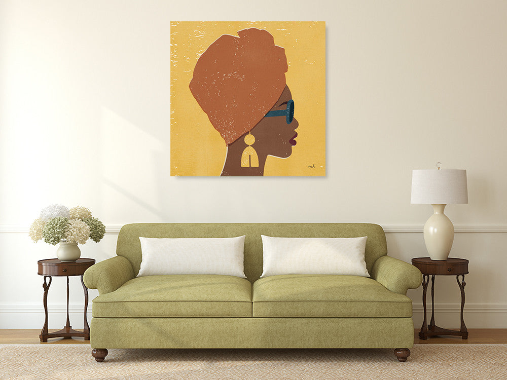 Kenya Couture I Wall Art Print on the wall