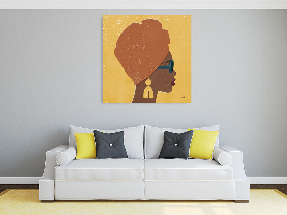 Kenya Couture I Wall Art Print on the wall
