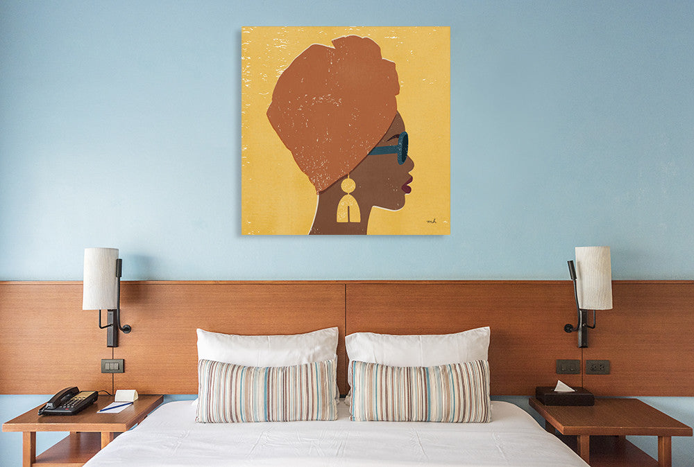 Kenya Couture I Wall Art Print on the wall