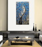 Knife Painting SAH078 on the wall
