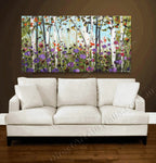 Knife Painting SAH119 on the wall