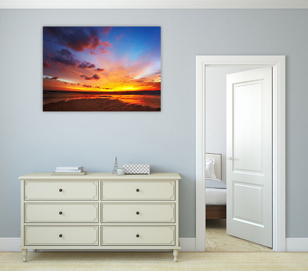 Koh Lanta Island Thailand Wall Art Print on the wall