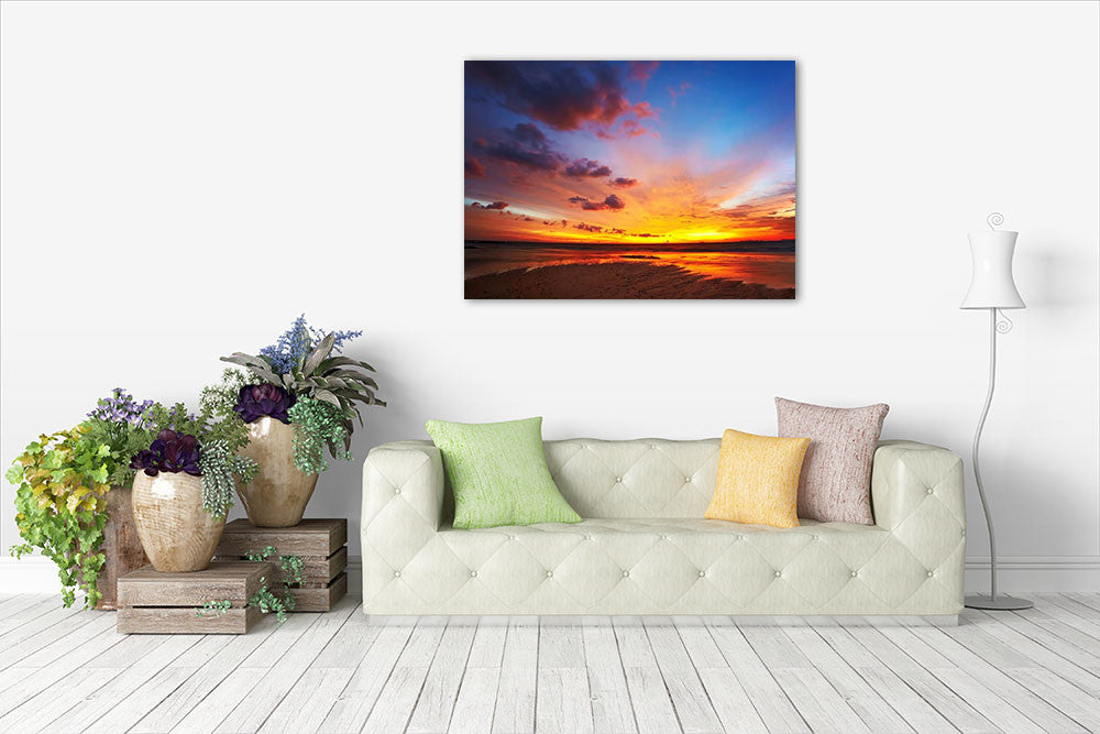 Koh Lanta Island Thailand Wall Art Print on the wall