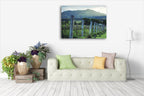 Kooroomba Queensland Vineyard Wall Print on the wall