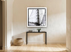 Mast and Canvas coastal canvas print on the wall of a hallway
