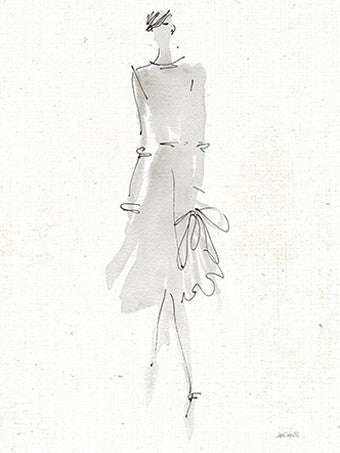 La Fashion I Wall Art Print