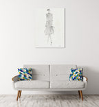 La Fashion I Wall Art Print on the wall