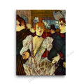 La Goulue Arriving at the Moulin Rouge with Two Women