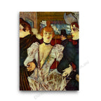 La Goulue Arriving at the Moulin Rouge with Two Women