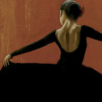 Lady Dancing Samba II Wall Art Print