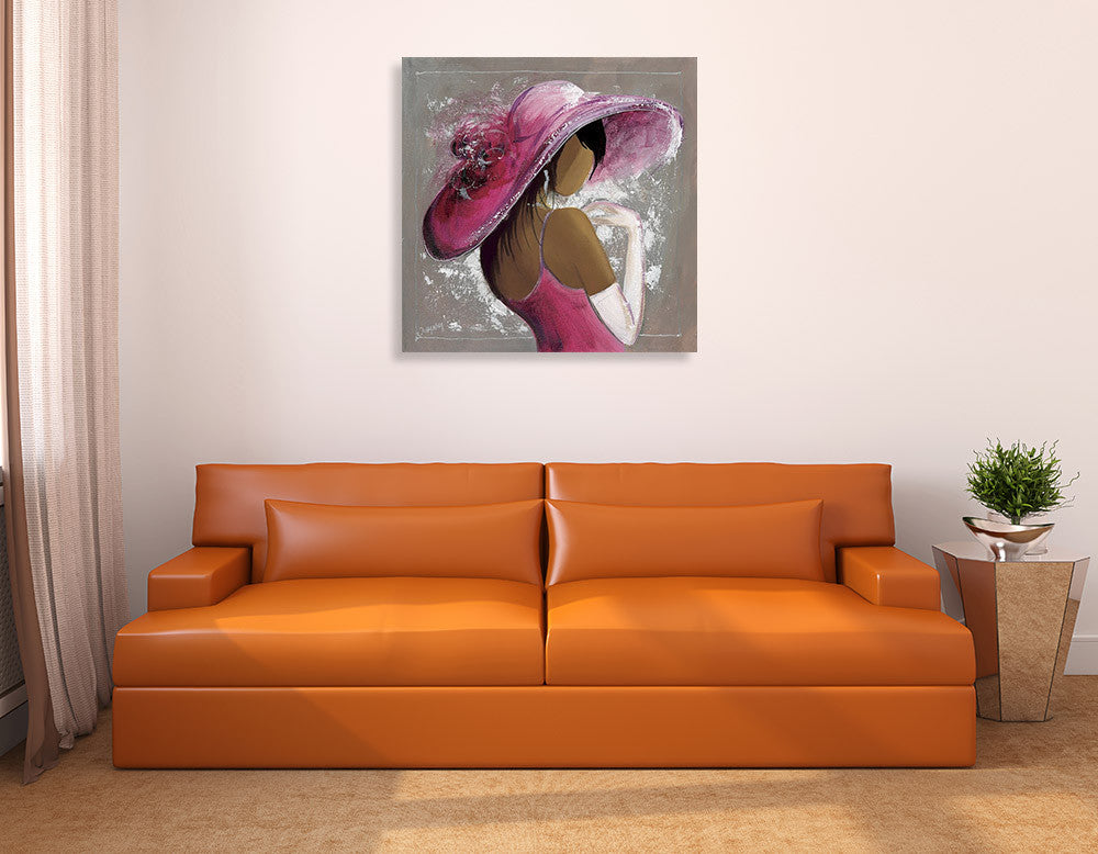 Lady Elegant Beauty I Wall Art Print on the wall