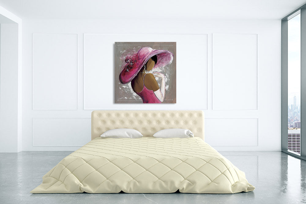 Lady Elegant Beauty I Wall Art Print on the wall