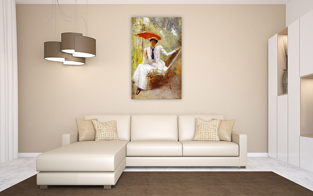 Roberts | Lady with a Parasol