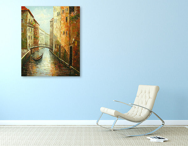 Lagoon on the wall