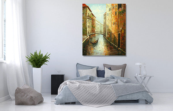 Lagoon on the wall
