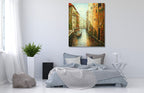 Lagoon on the wall