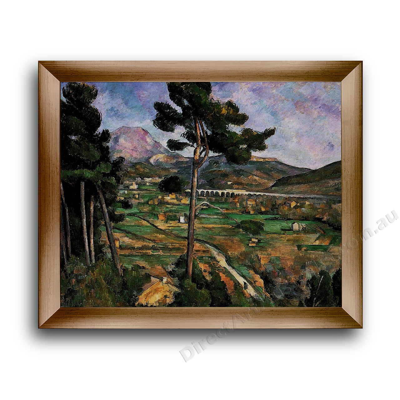 Modern Flat Gold Frame